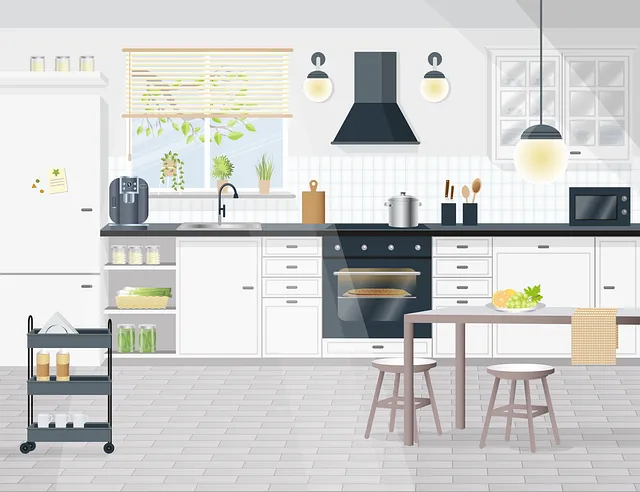 Kitchen Floor Cleaning