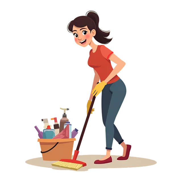 Kitchen Floor Cleaning